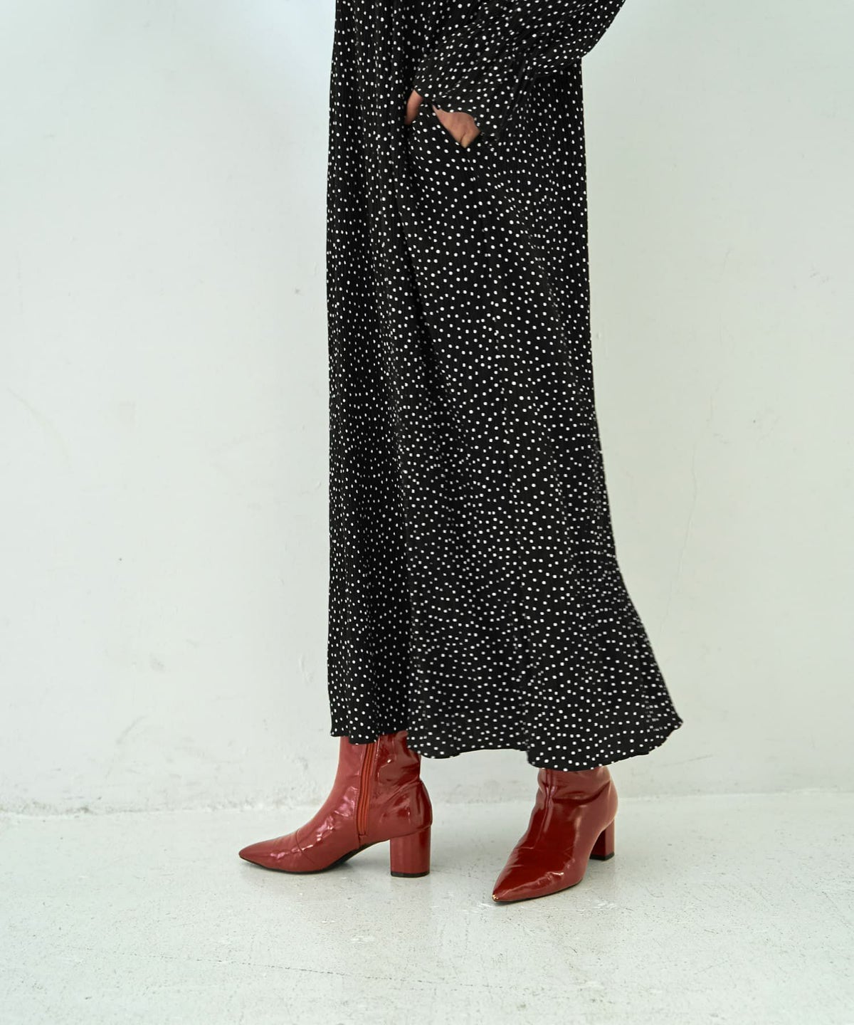 着用イメージ 167cm ブラック 02サイズ