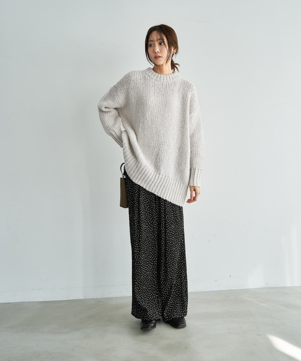 着用イメージ 165cm ブラック 02サイズ