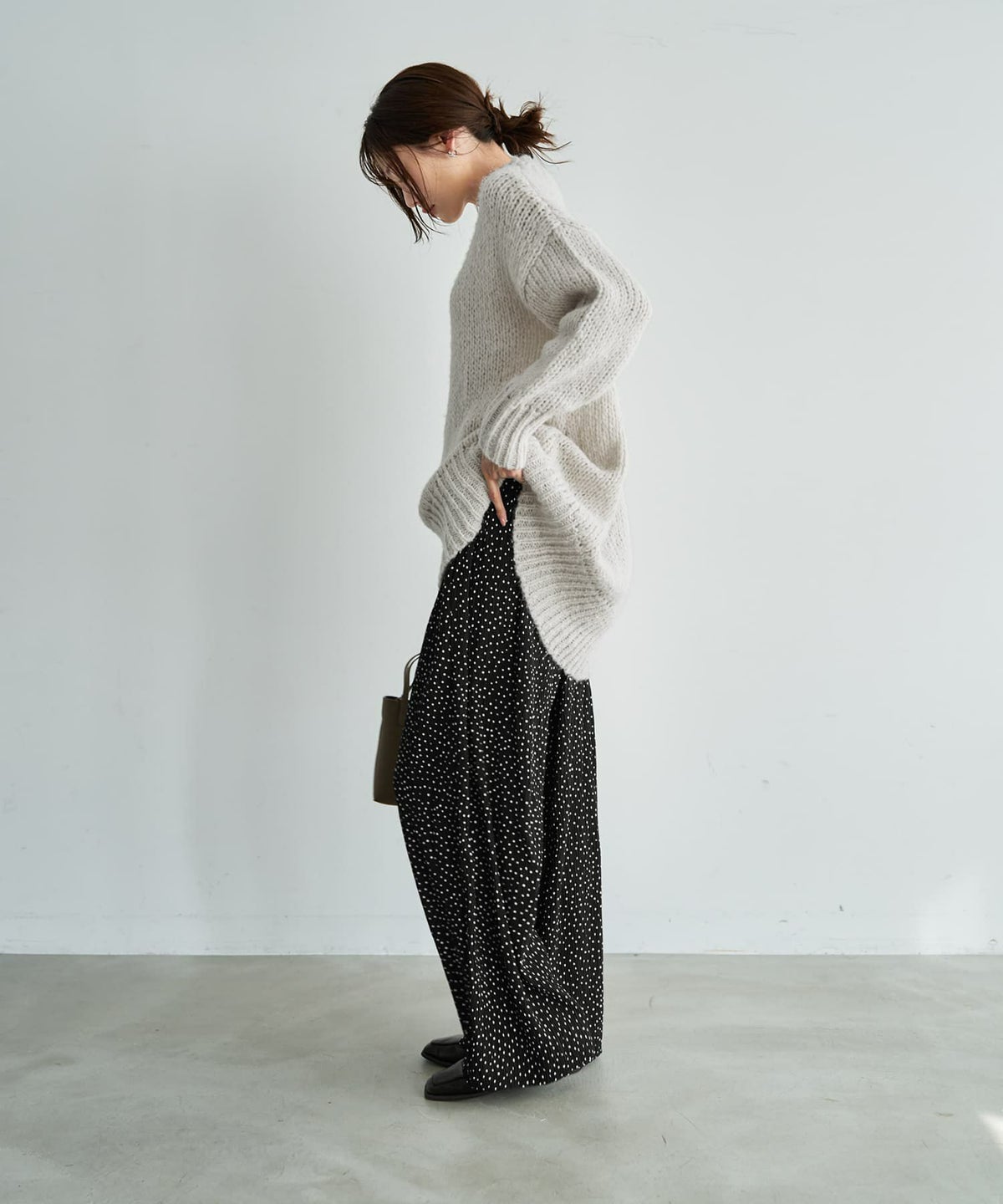 着用イメージ 165cm ブラック 02サイズ