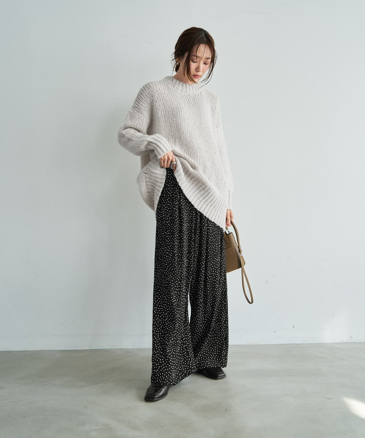 着用イメージ 165cm ブラック 02サイズ