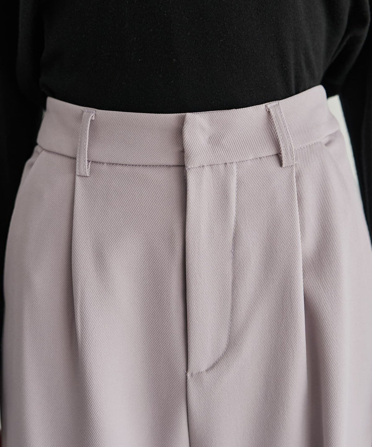 着用イメージ 165cm ラベンダー Sサイズ