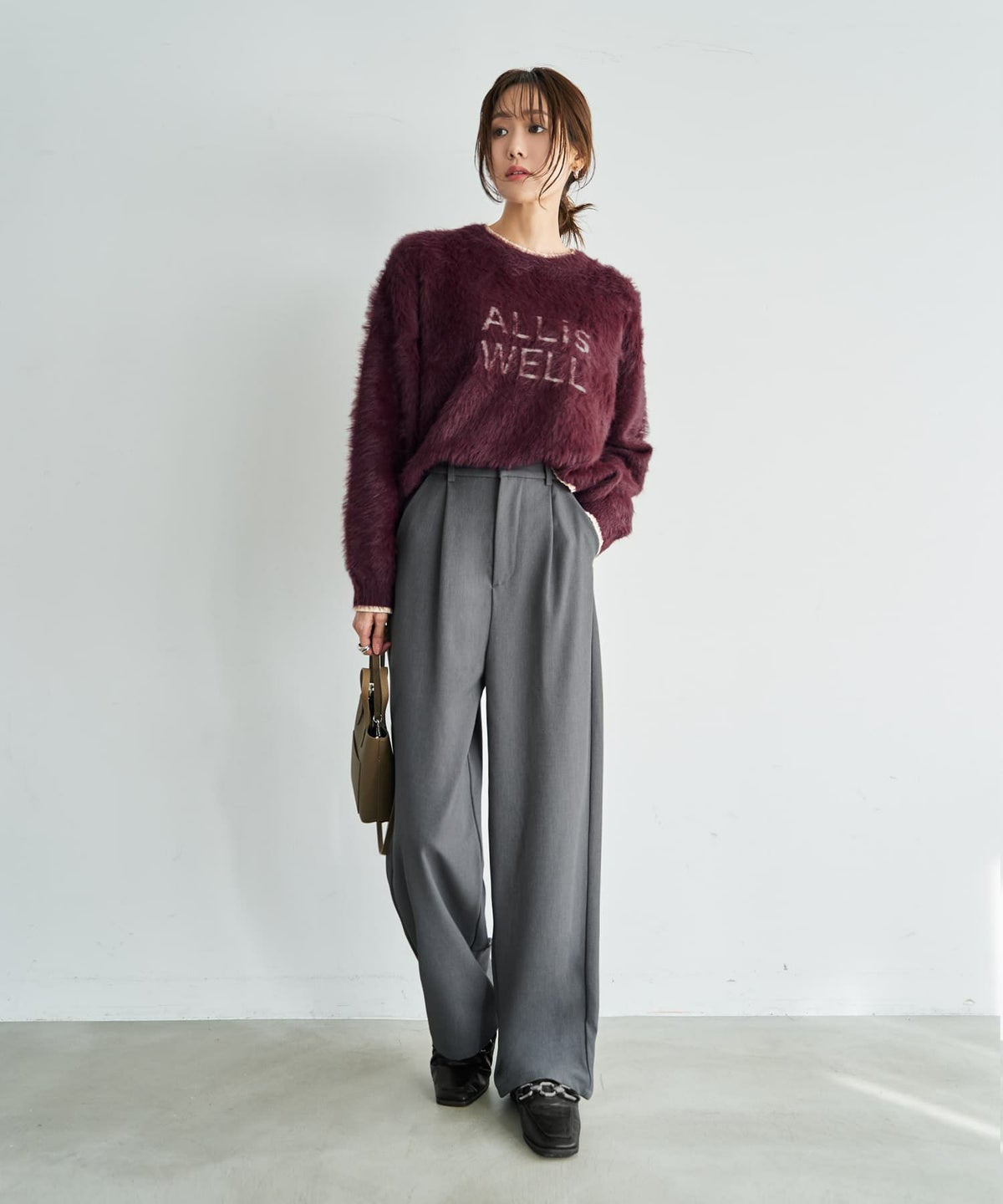 着用イメージ 165cm グレー Sサイズ