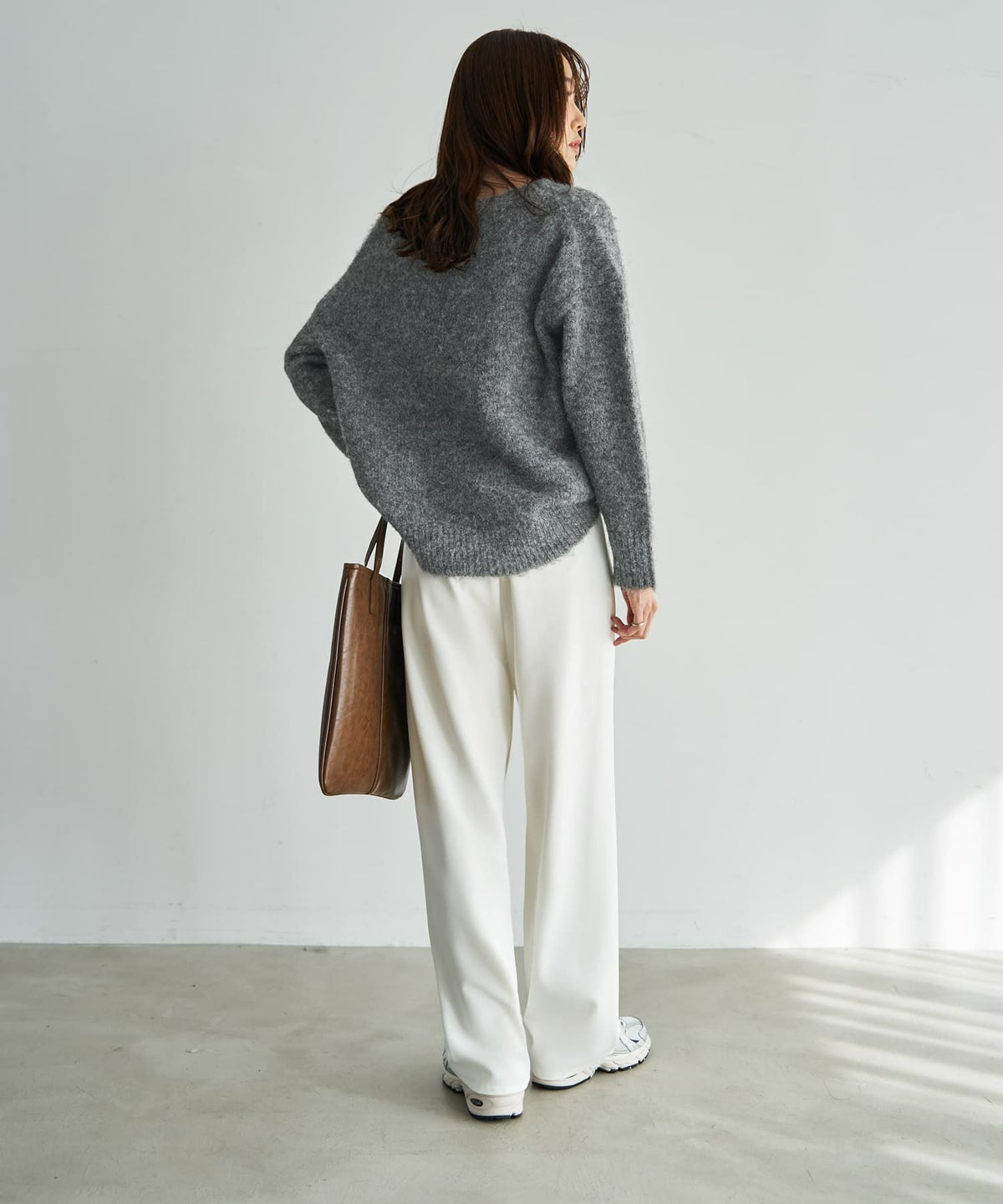 着用イメージ 165cm アイボリー Sサイズ