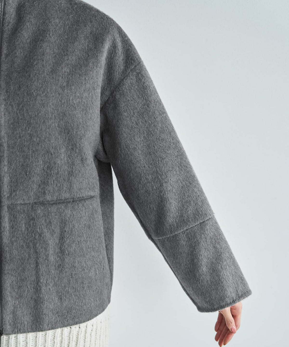 着用イメージ 165cm グレー