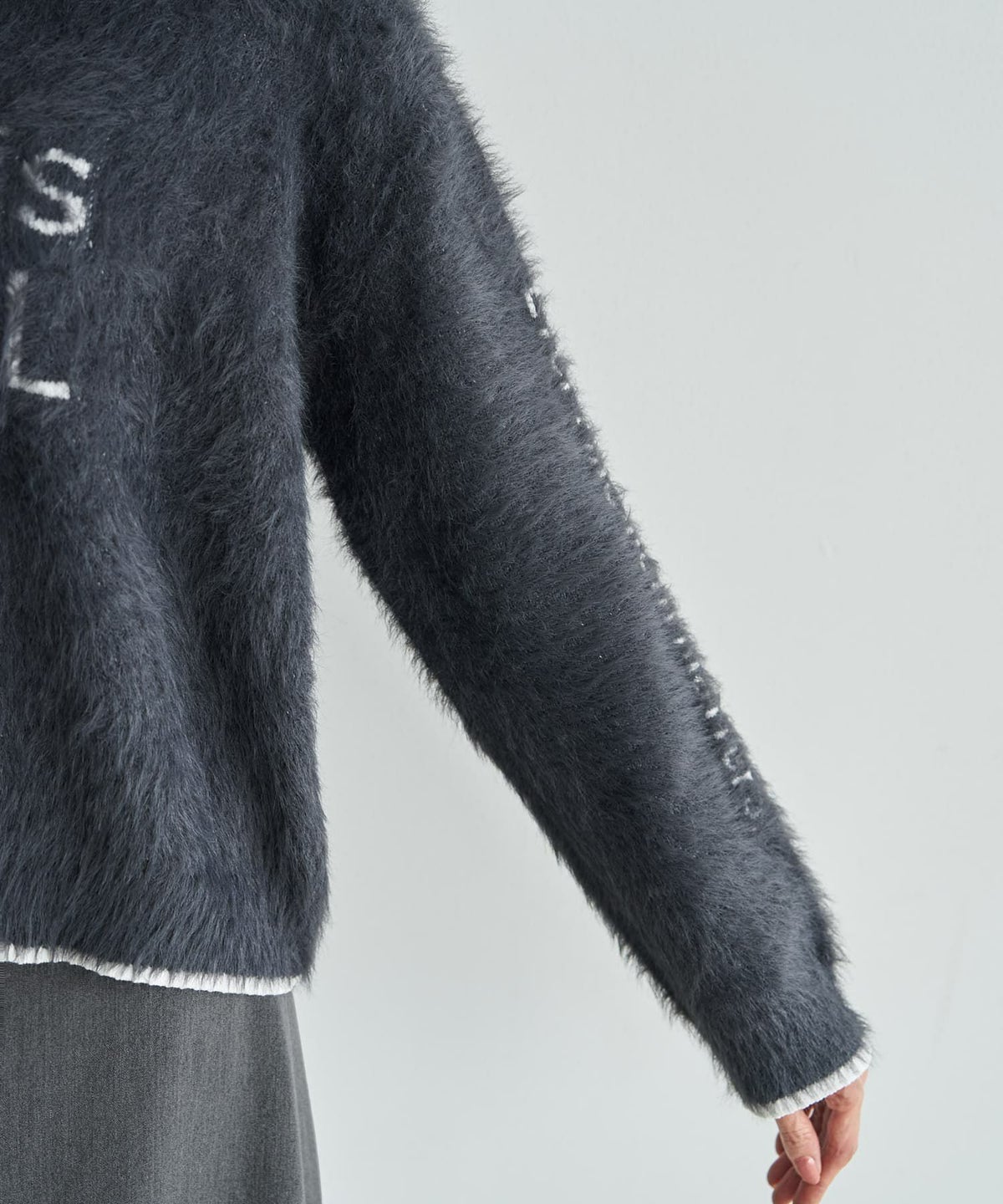 着用イメージ 165cm チャコールグレー