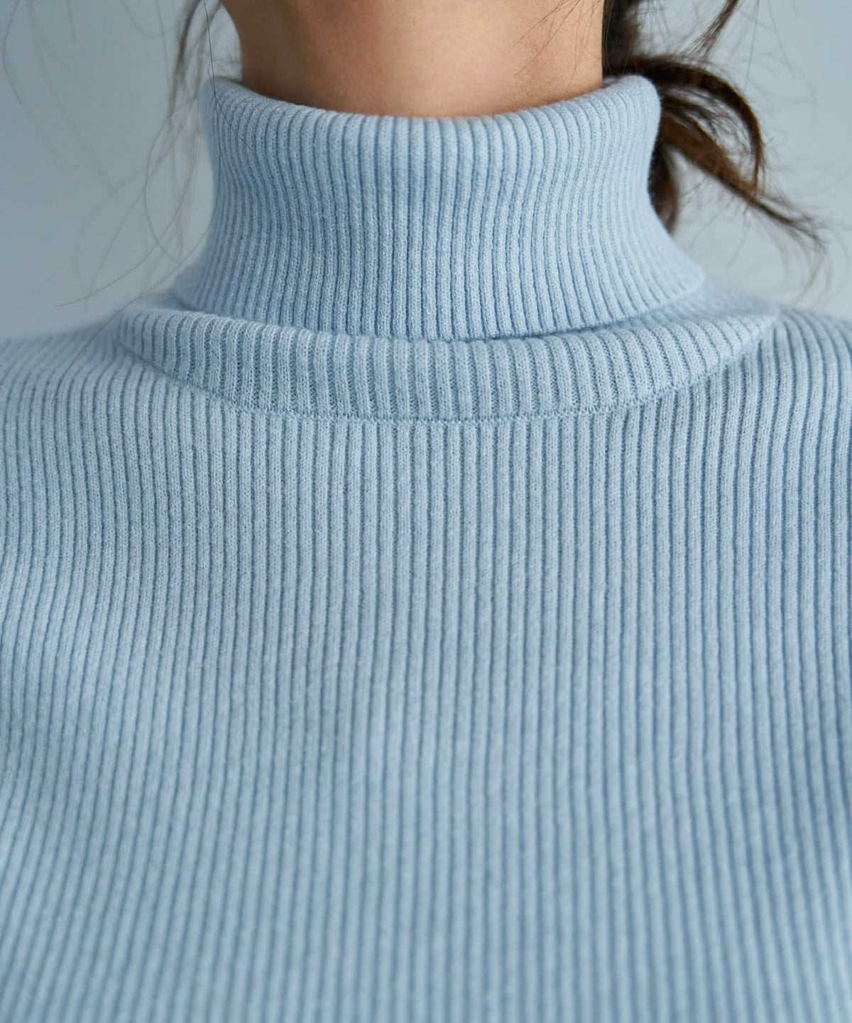 着用イメージ 166cm ライトブルー