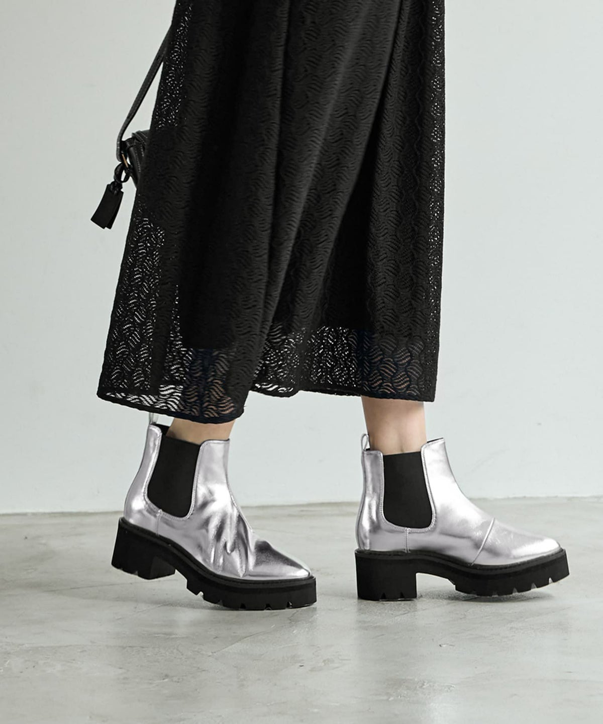 着用イメージ　シルバー