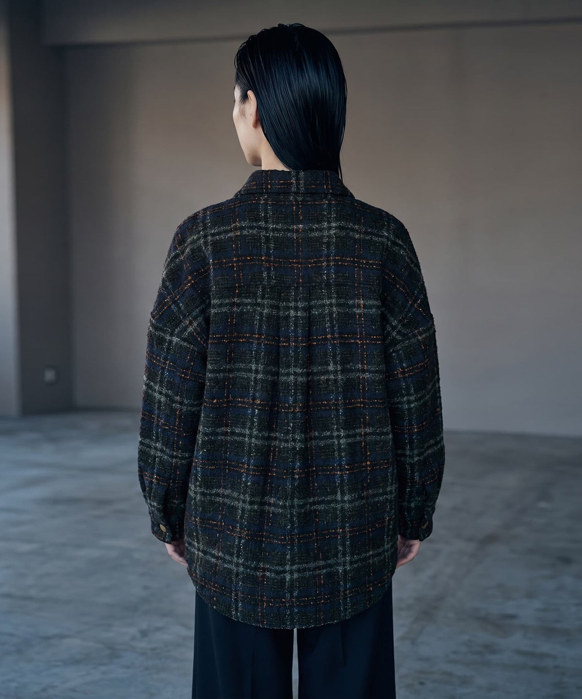 着用イメージ 170cm グリーン