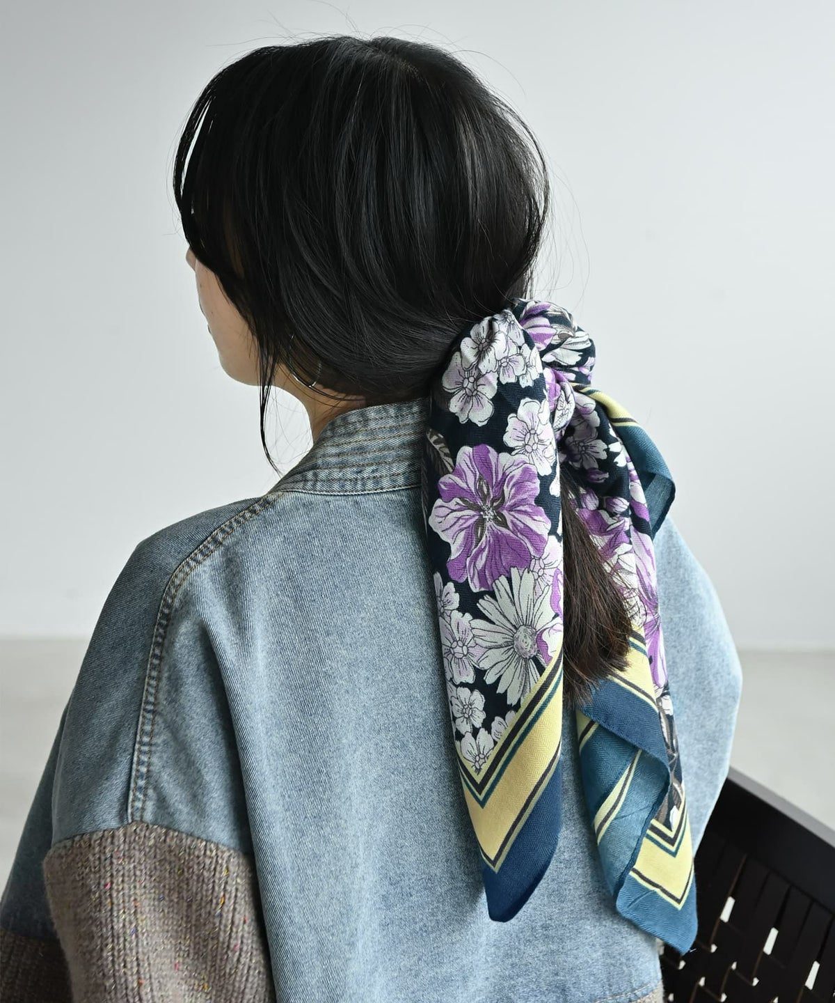 着用イメージ 167cm ブルー