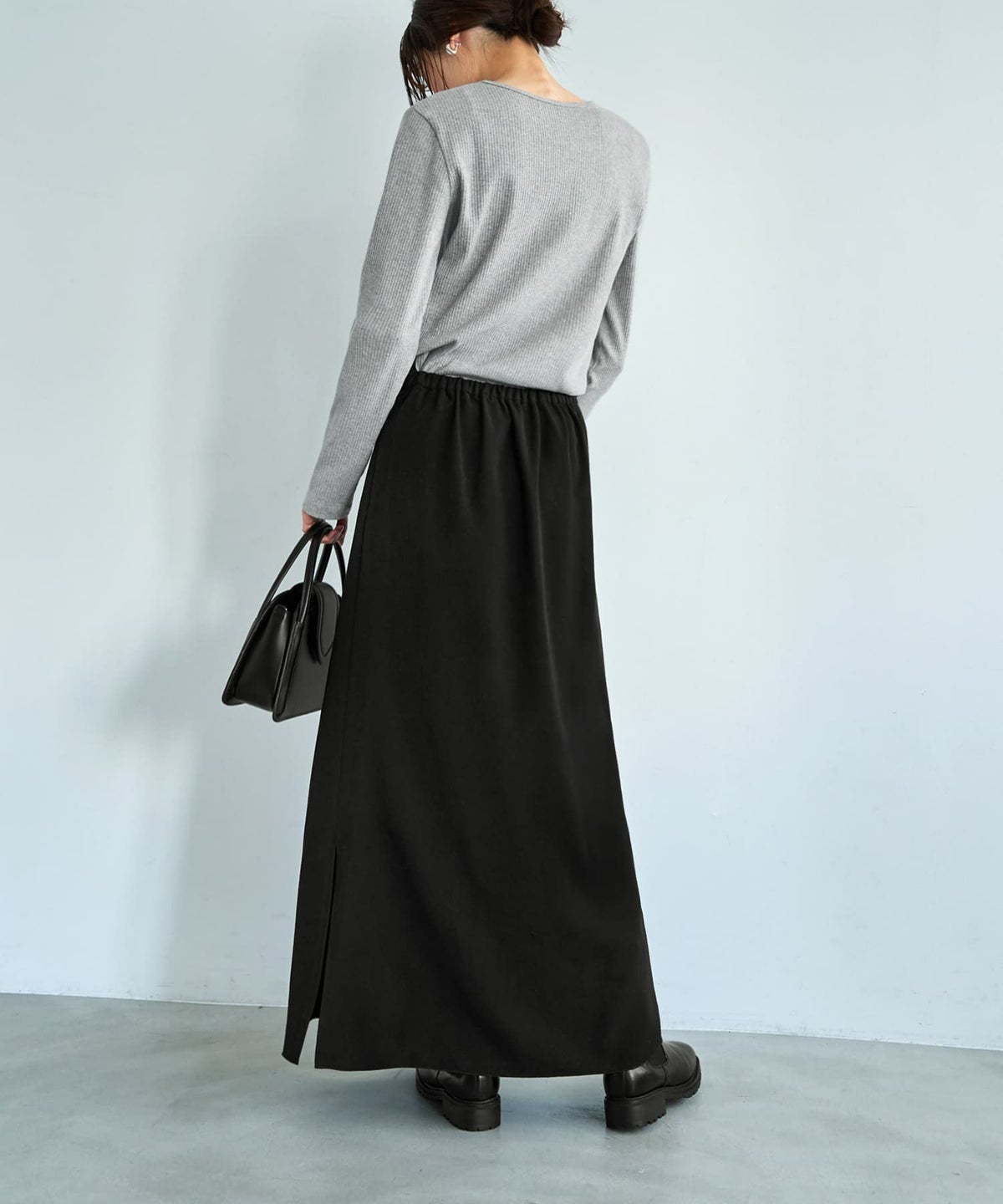 着用イメージ 165cm ブラック 02サイズ