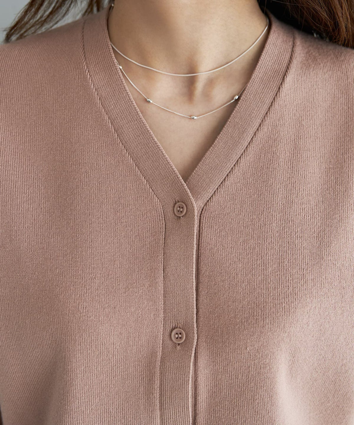 着用イメージ 166cm ピンク