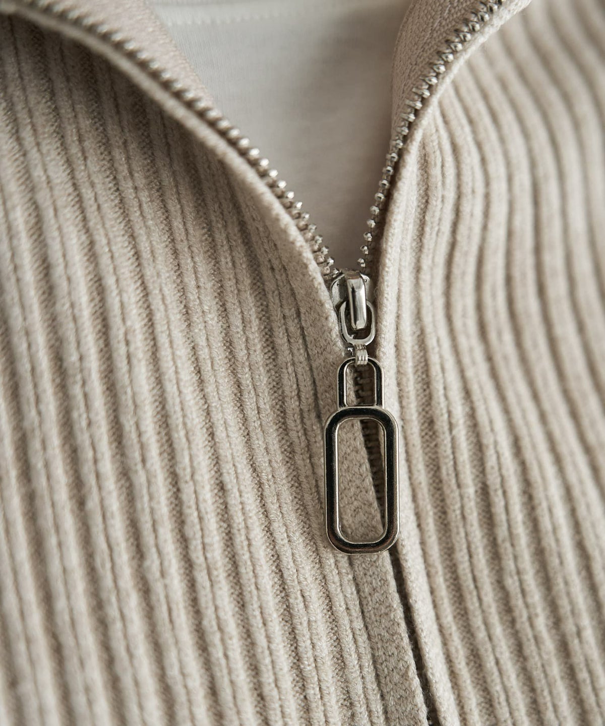 着用イメージ 167cm ライトベージュ