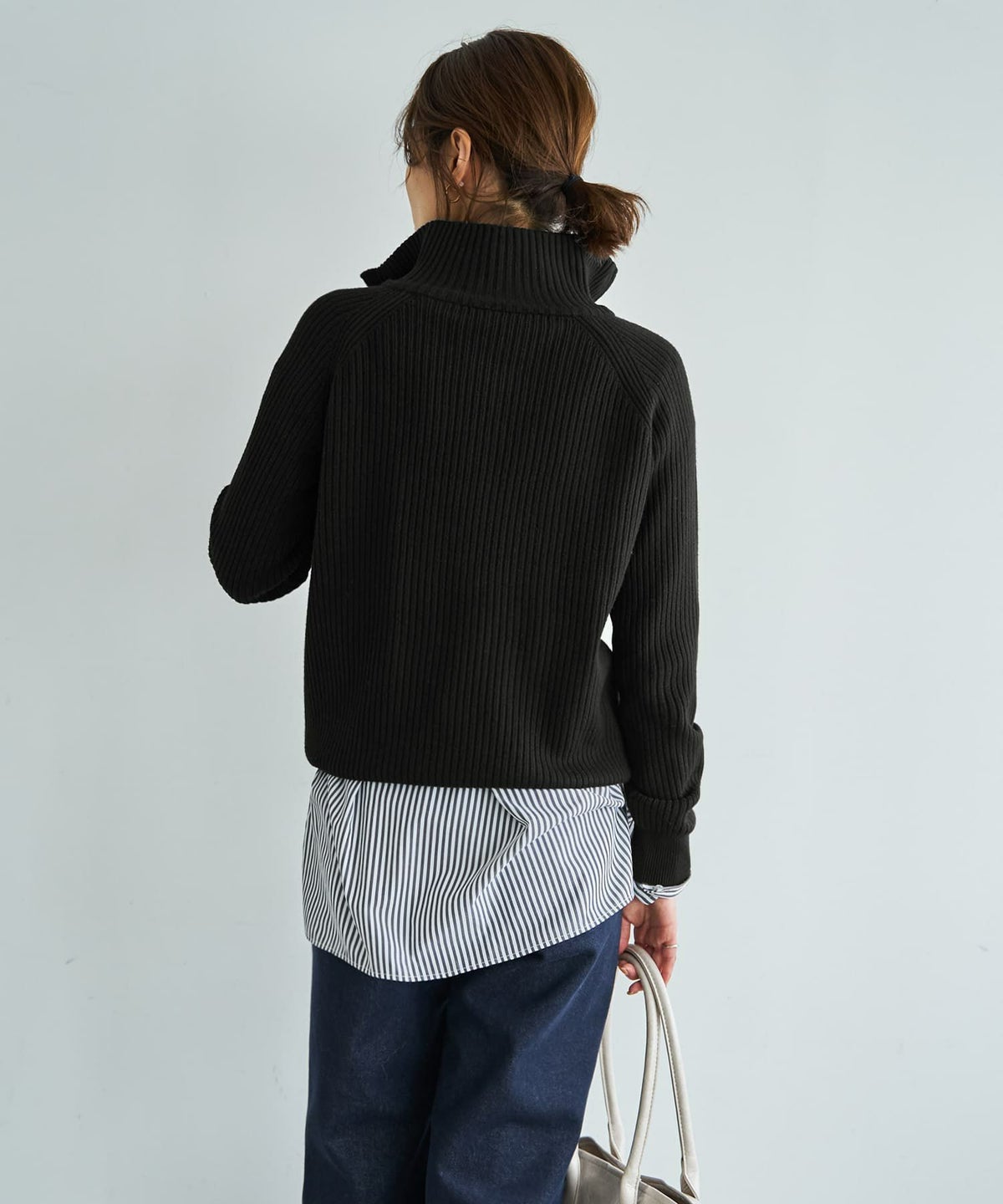 着用イメージ 167cm ブラック