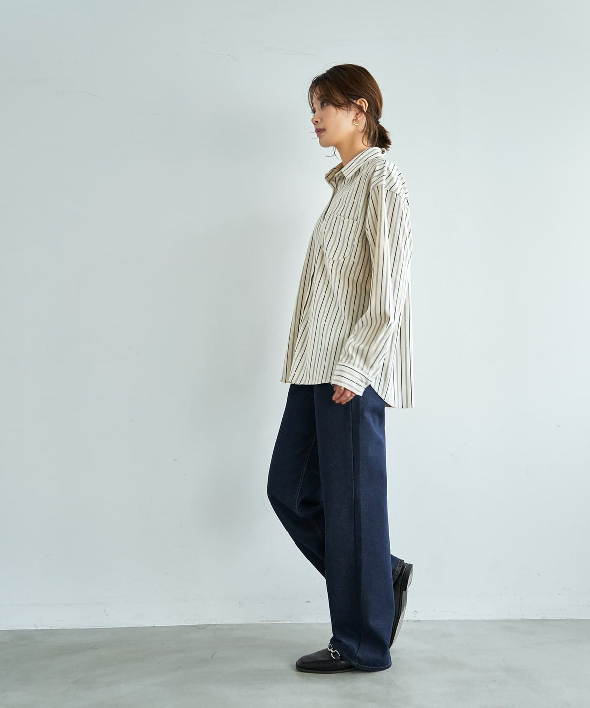 着用イメージ 167cm ナチュラル