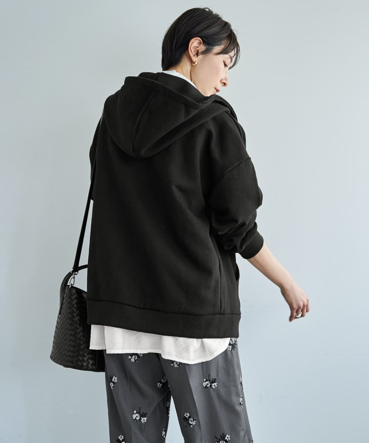 着用イメージ 167cm ブラック