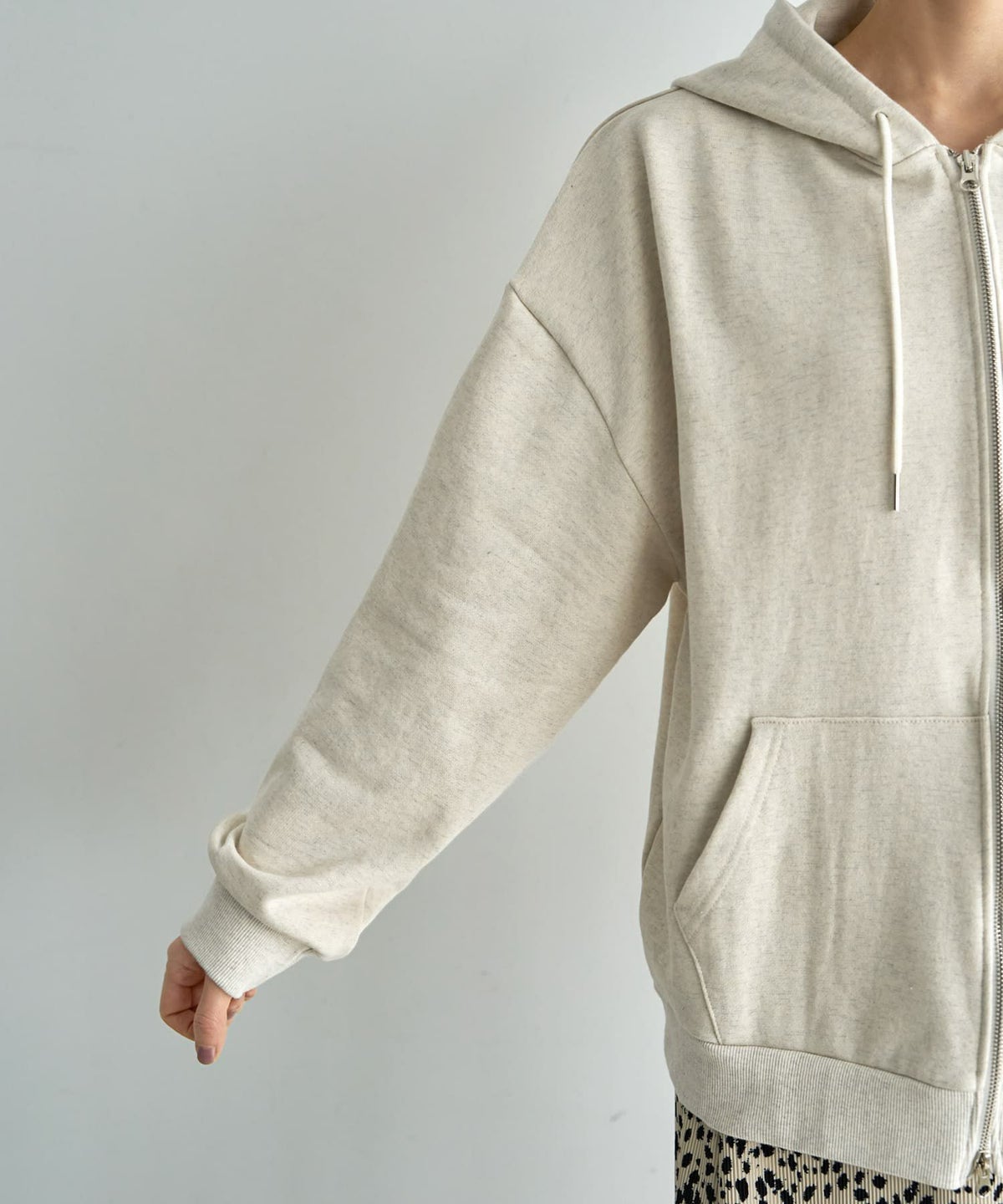 着用イメージ 167cm オートミール