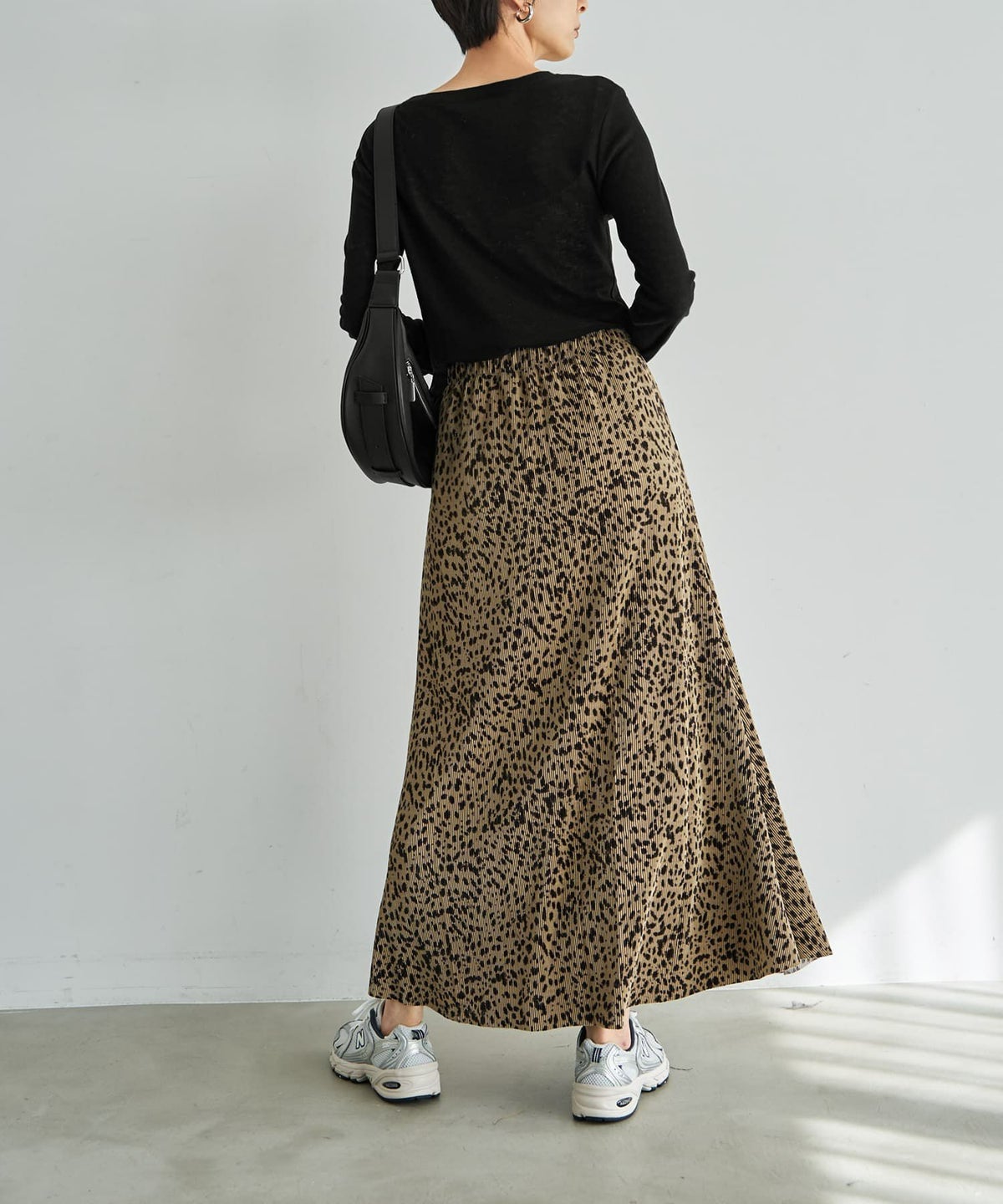 着用イメージ 167cm カプチーノ