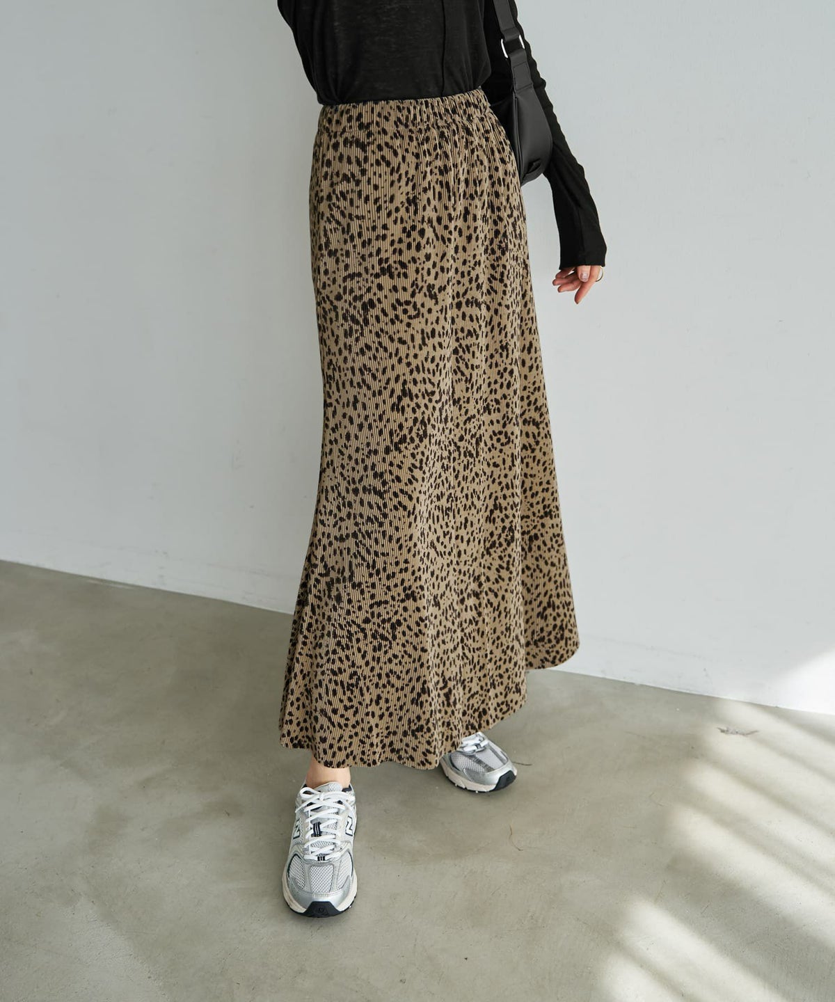 着用イメージ 167cm カプチーノ