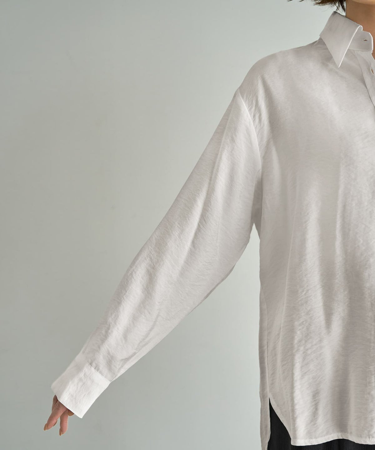 着用イメージ 167cm ホワイト