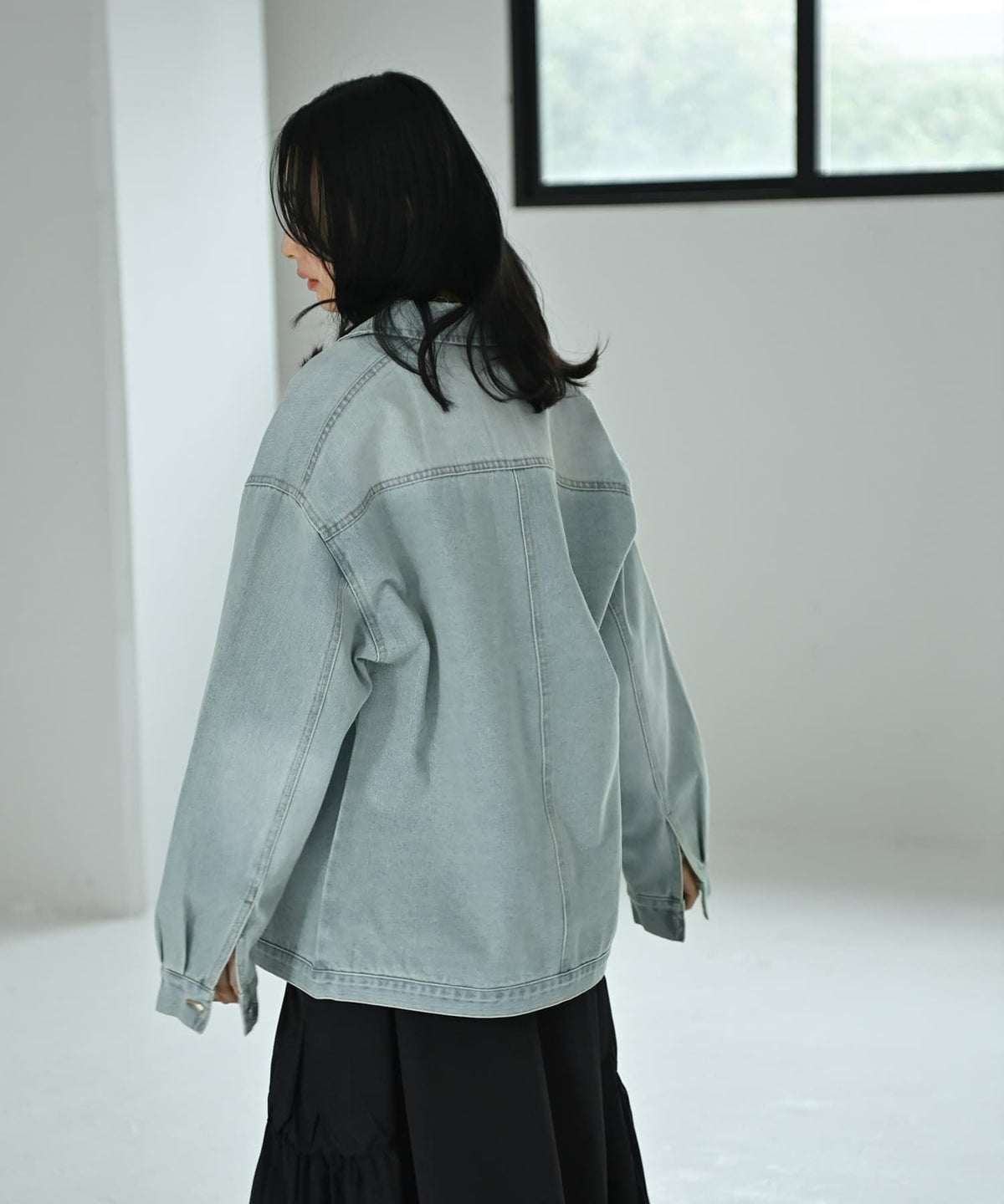 着用イメージ 167cm ブリーチ