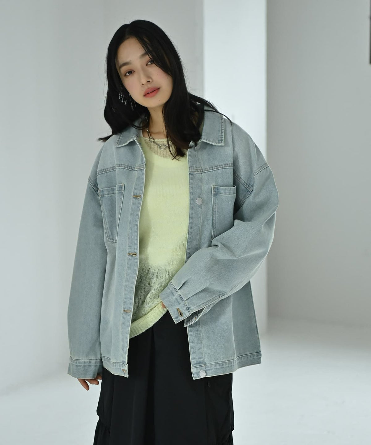 着用イメージ 167cm ブリーチ