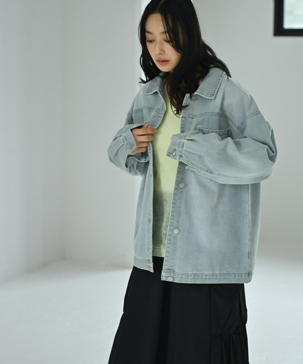 着用イメージ 167cm ブリーチ