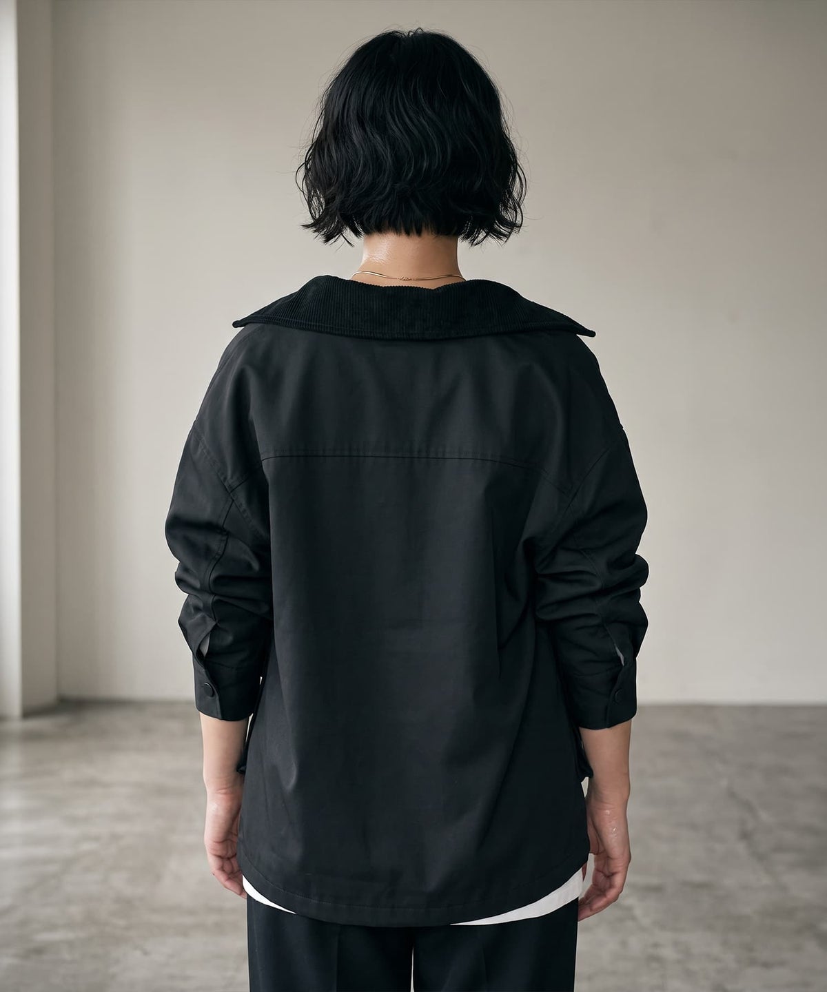 着用イメージ 170cm ブラック