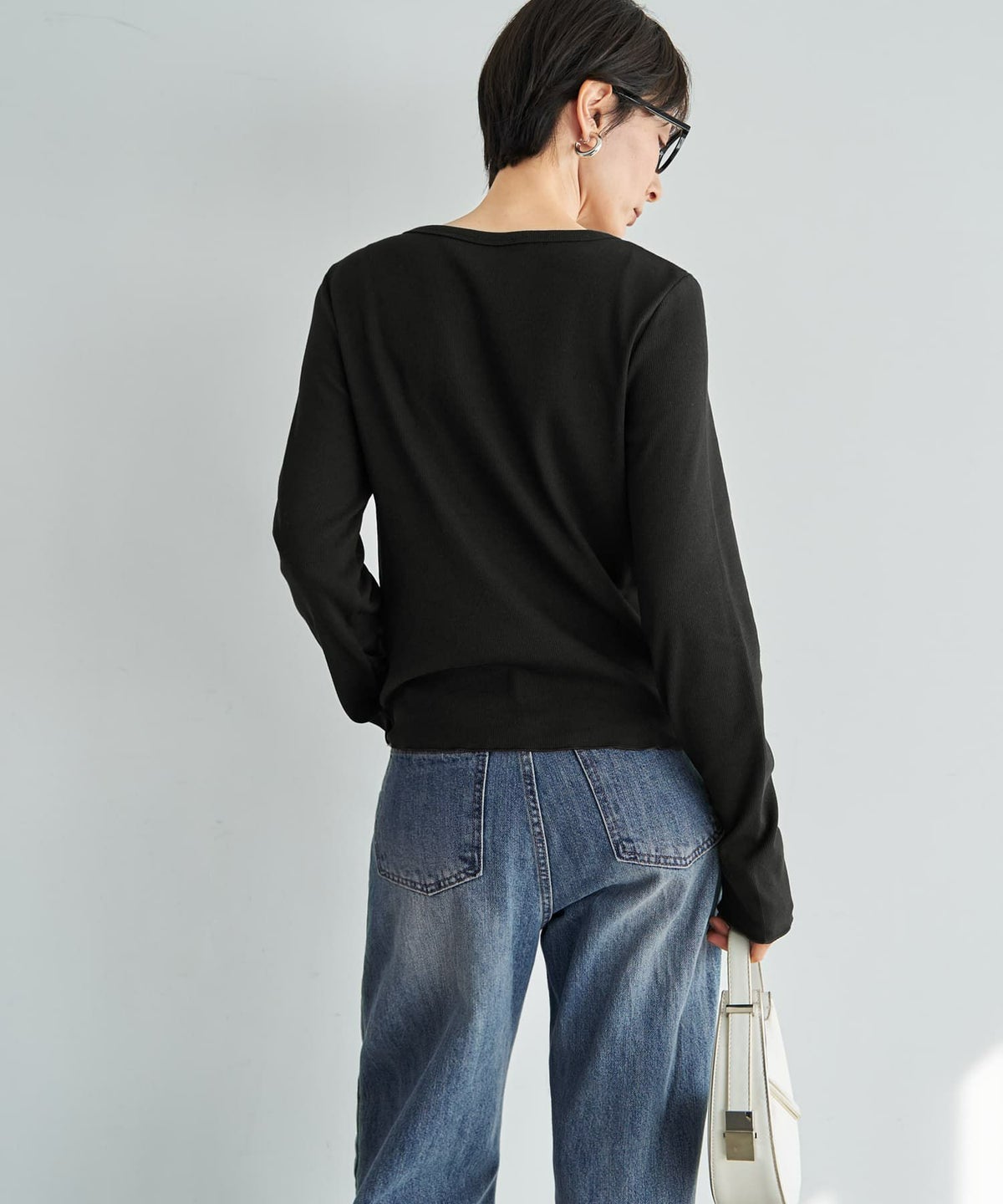 着用イメージ 167cm ブラック