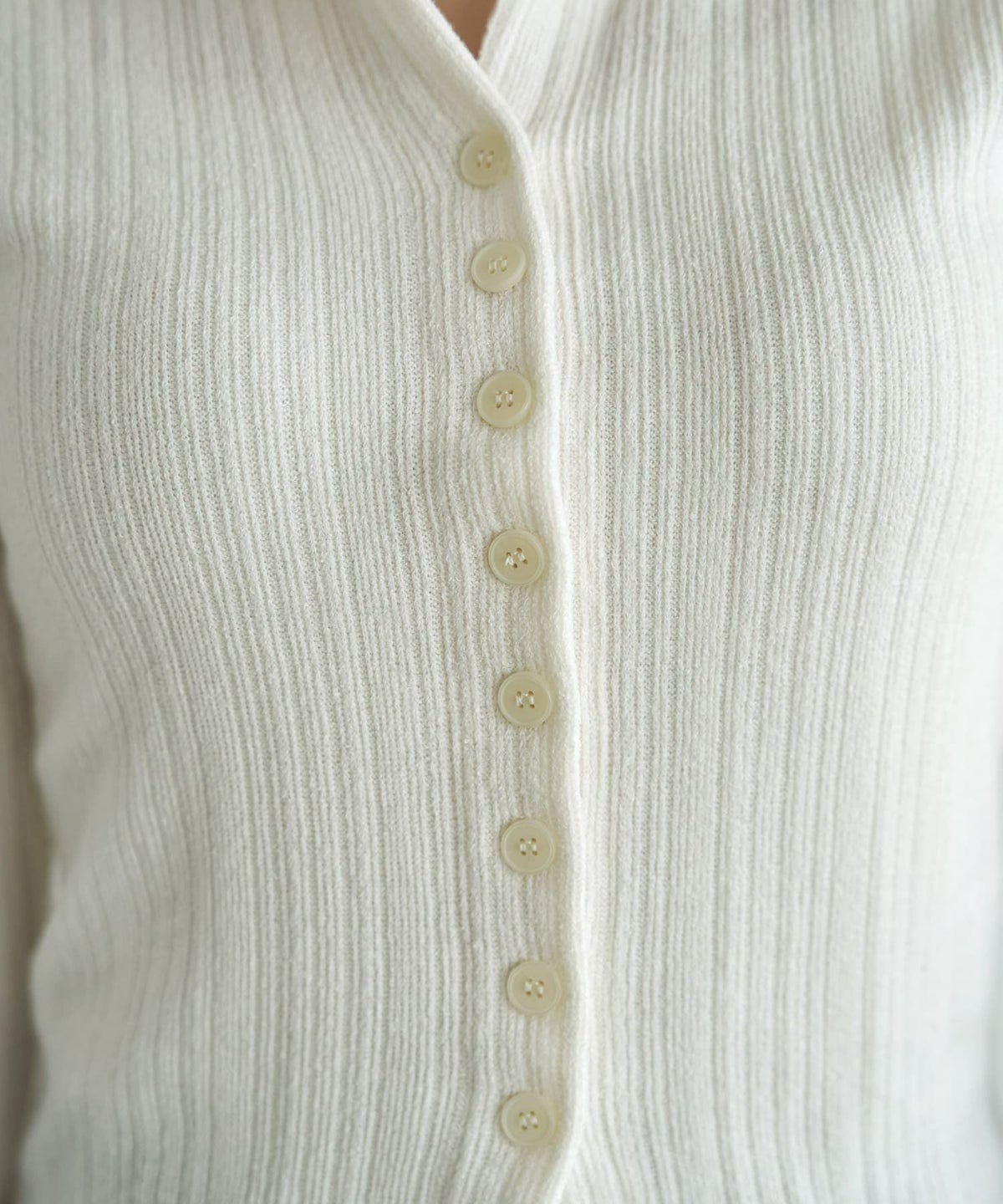 着用イメージ 166cm アイボリー