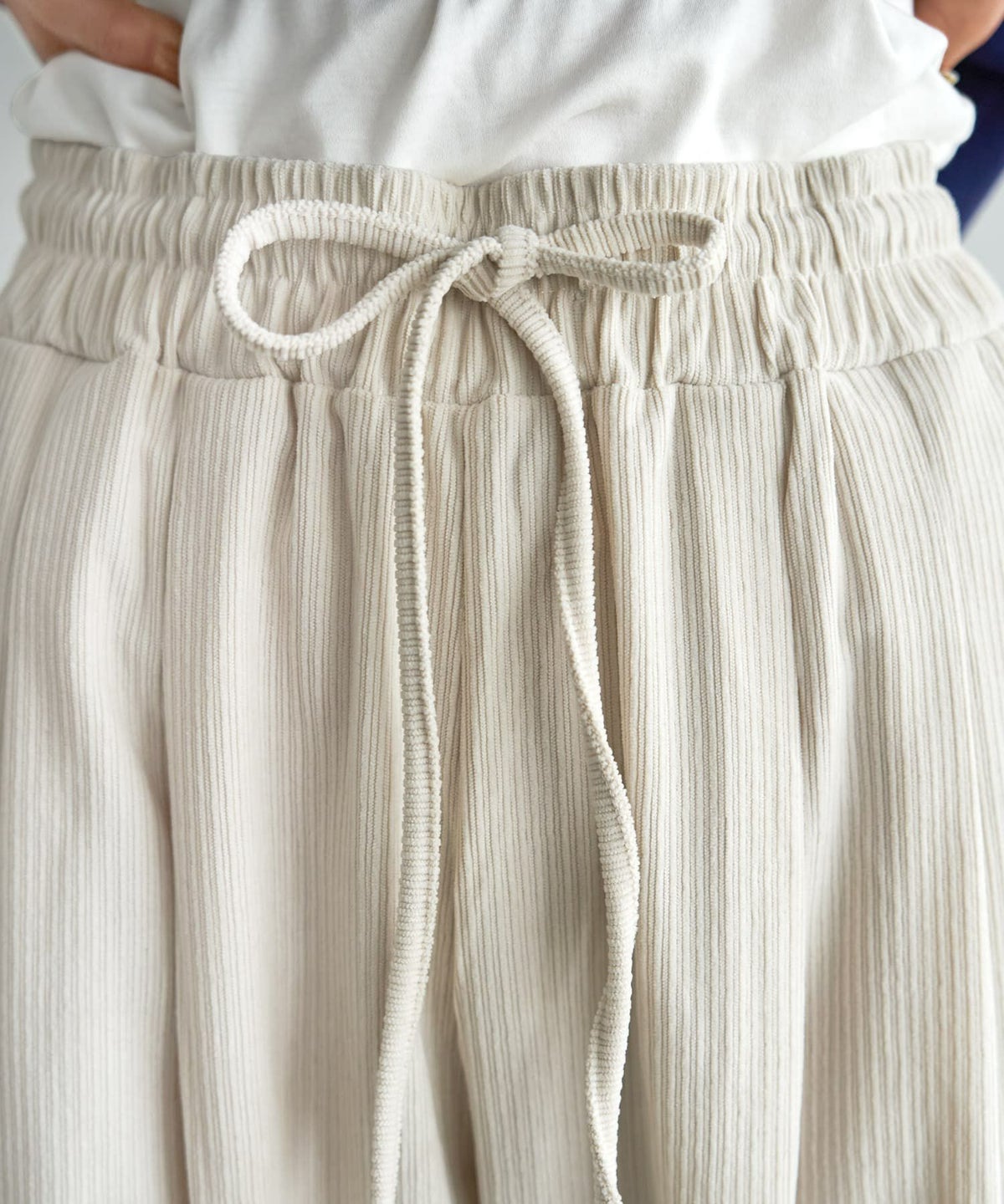 着用イメージ 167cm エクリュ