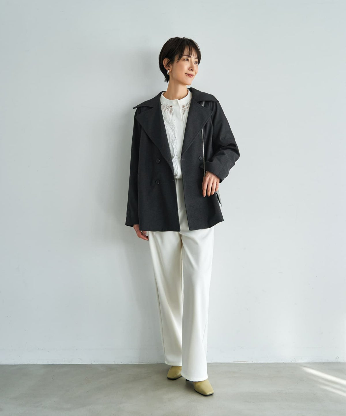 着用イメージ 167cm スミクロ