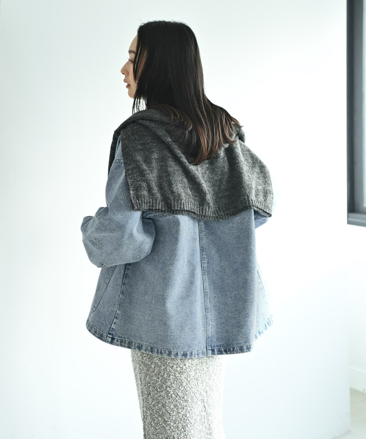 着用イメージ 167cm ブリーチ