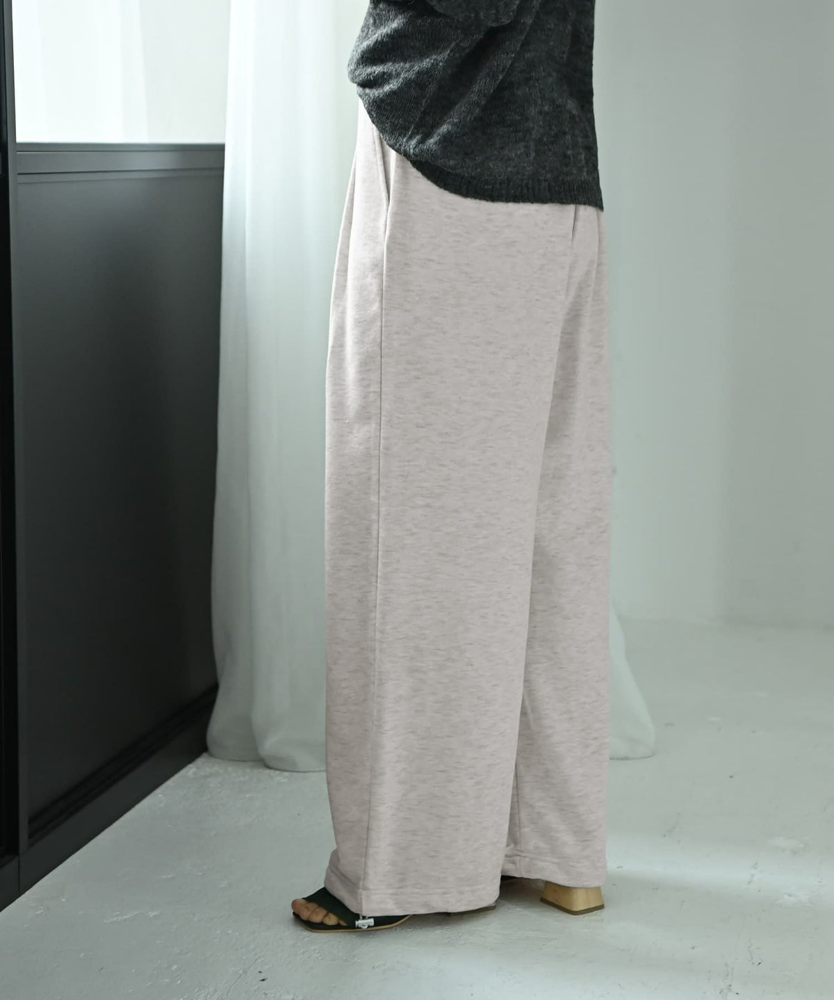 着用イメージ 167cm オートミール