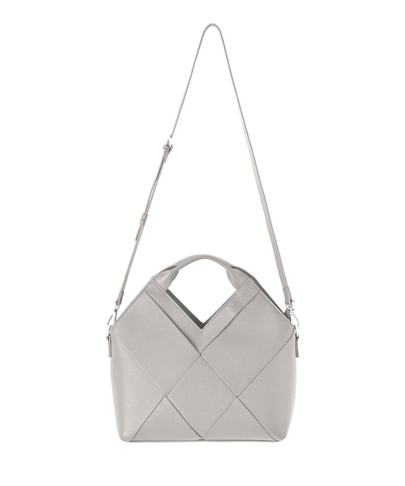 DELI by】リアルレザー編み込み・2WAYワンハンドルバッグ | おしゃれな 