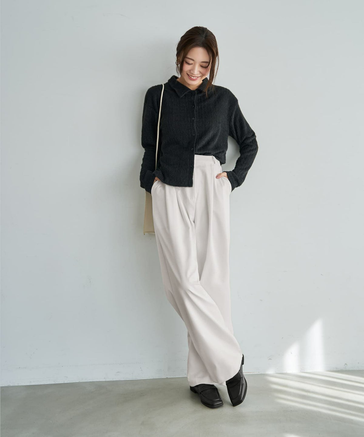 着用イメージ 166cm スミクロ