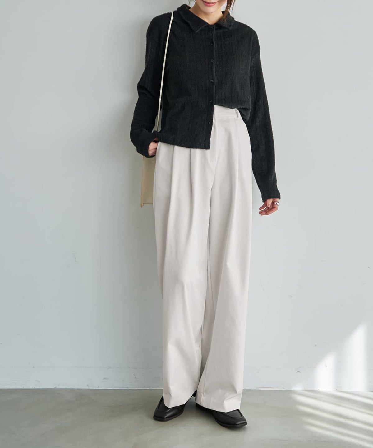 着用イメージ 166cm スミクロ