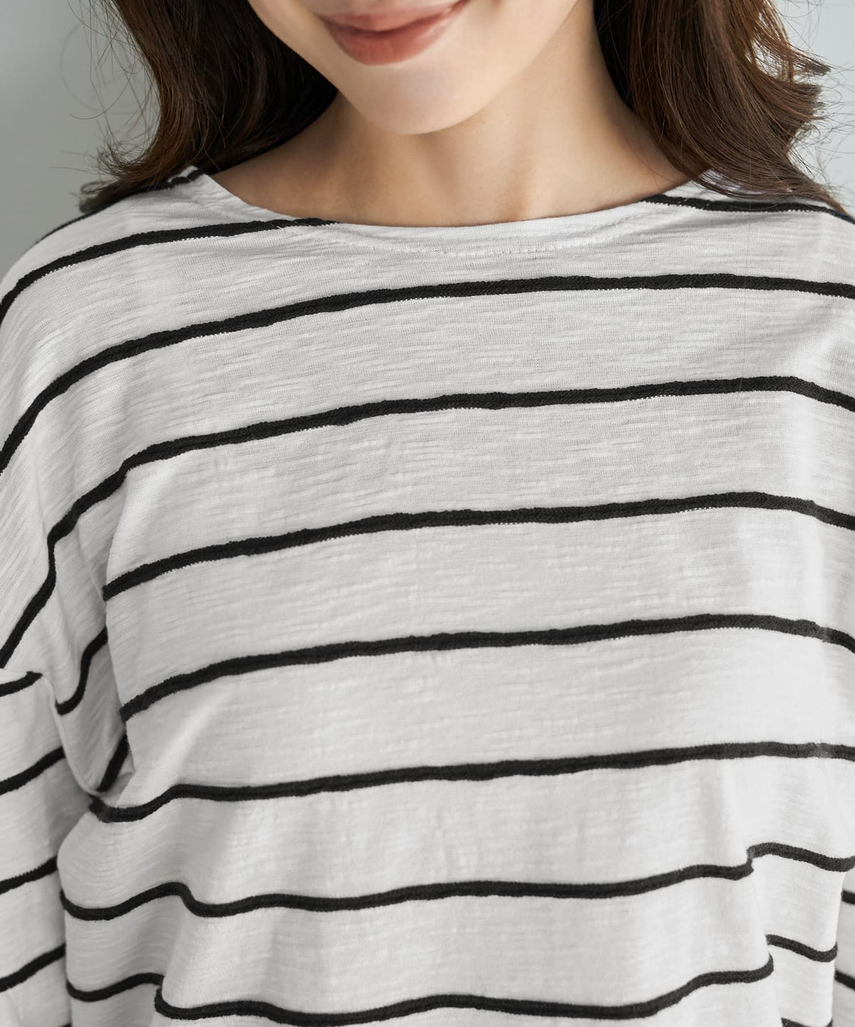 着用イメージ 166cm ホワイト