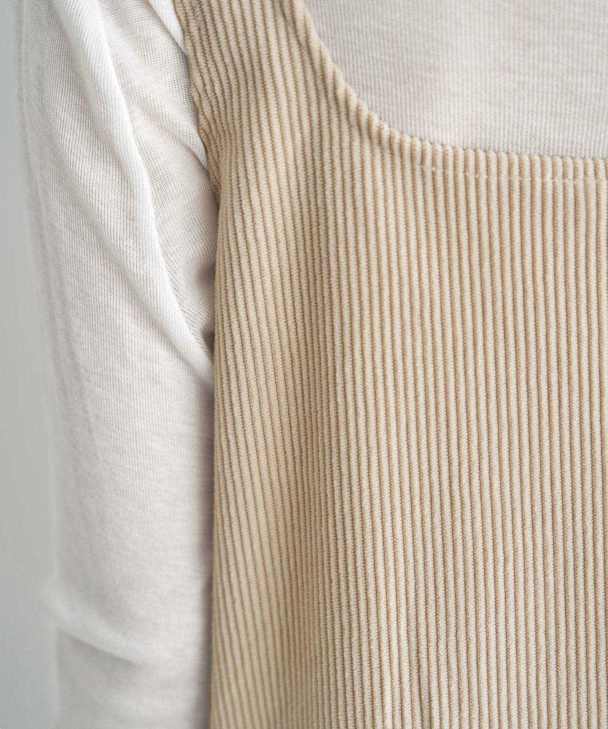 着用イメージ 167cm エクリュ