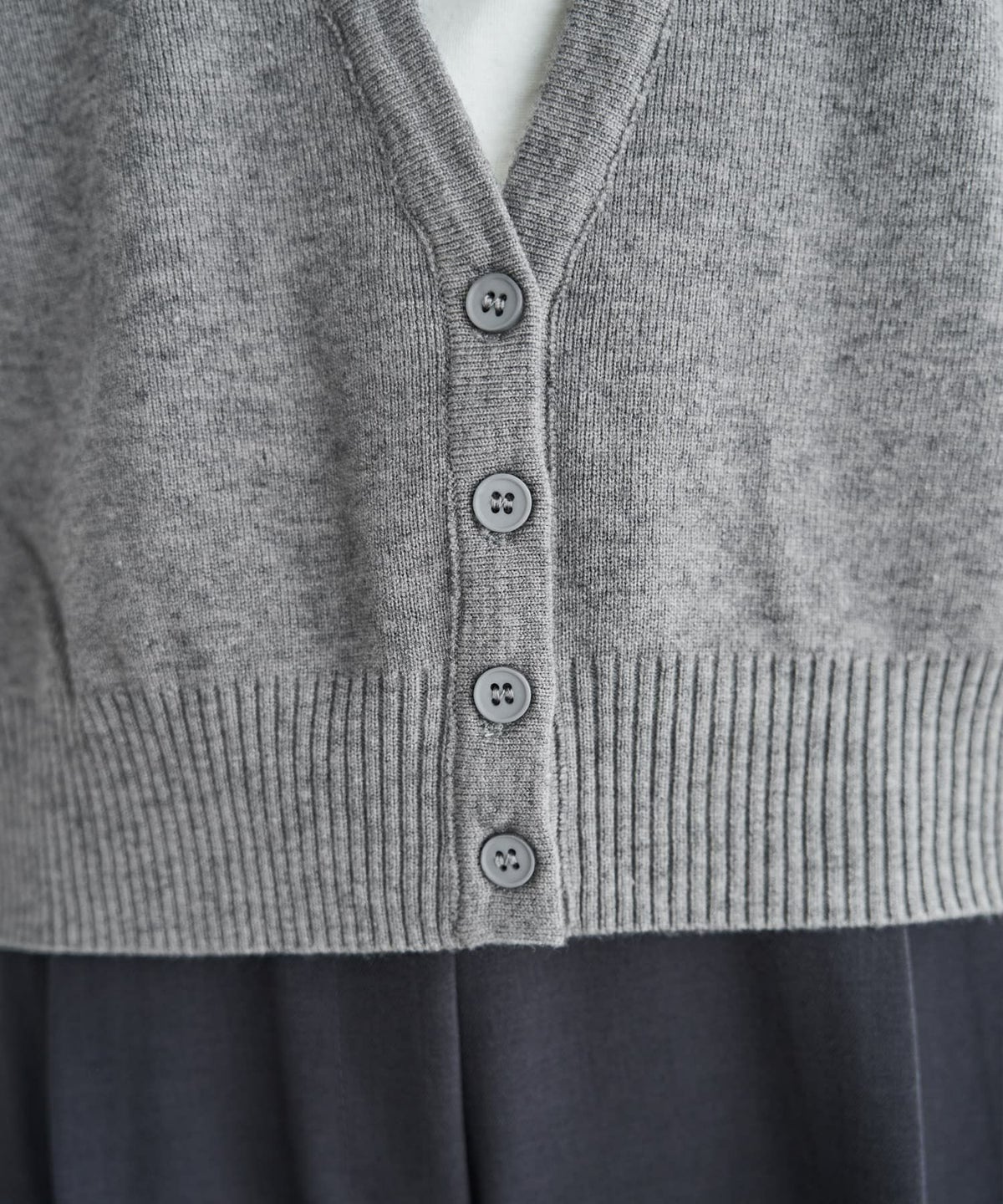 着用イメージ 166cm グレー