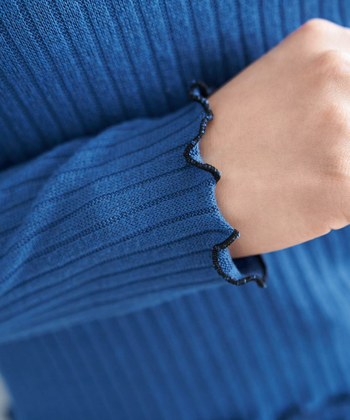 着用イメージ 166cm ブルー