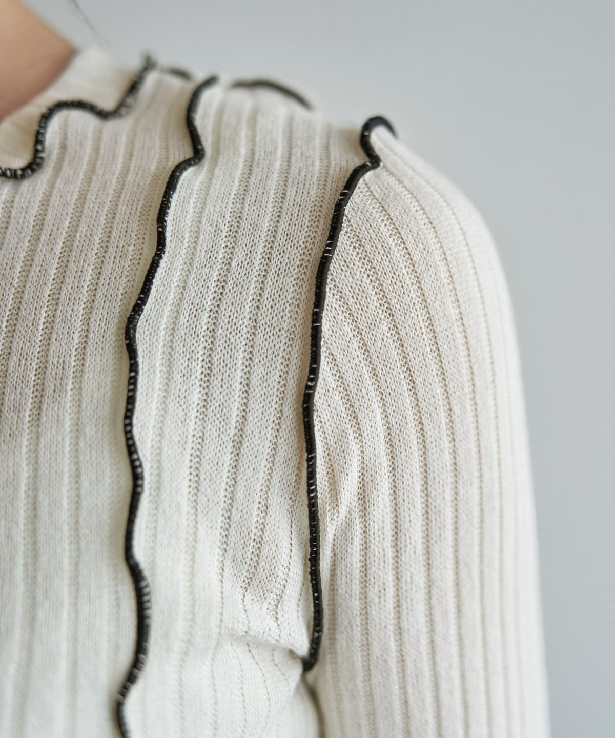 着用イメージ 166cm ホワイト