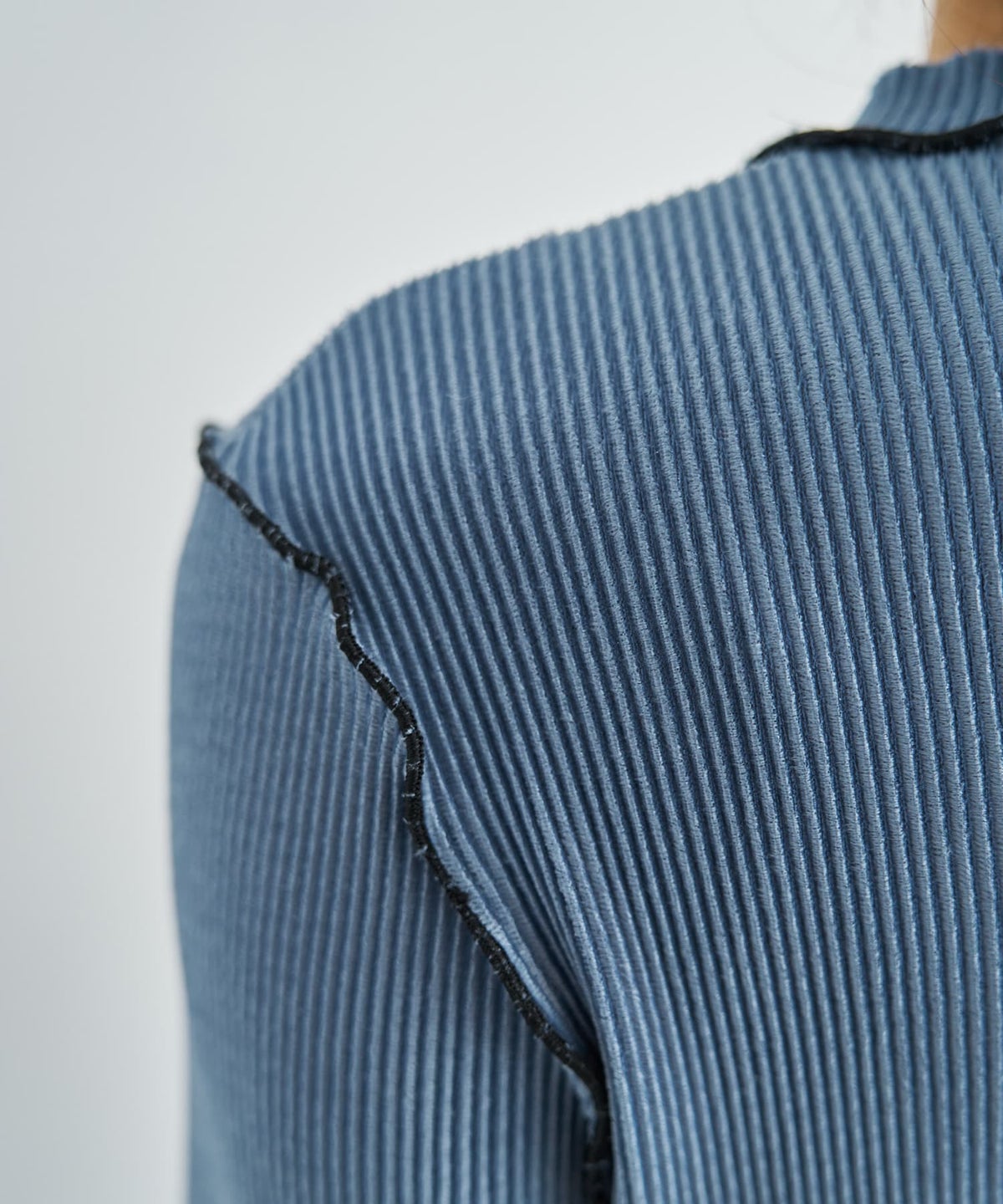 着用イメージ 166cm ブルー