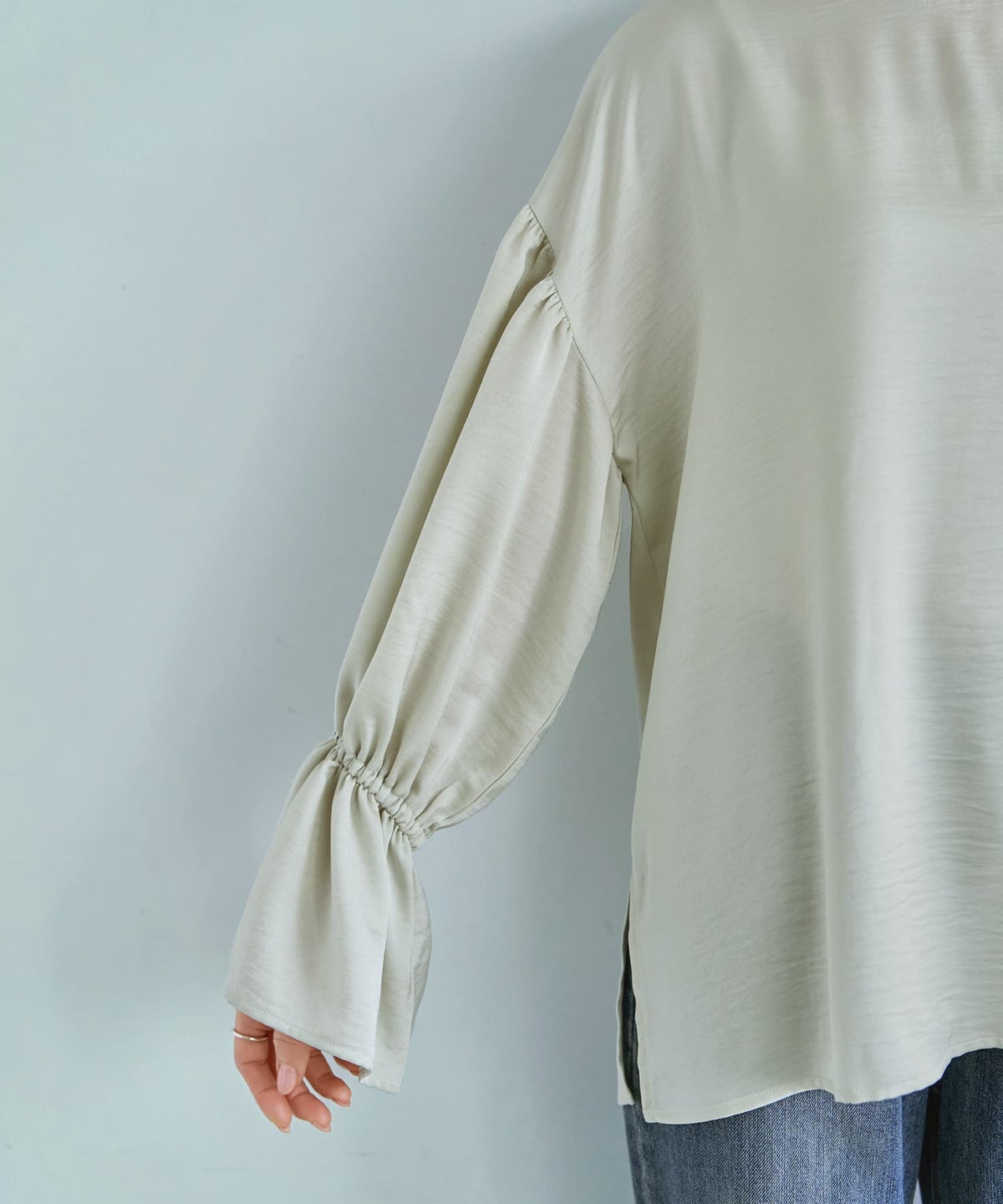 着用イメージ 166cm ブライトセージ