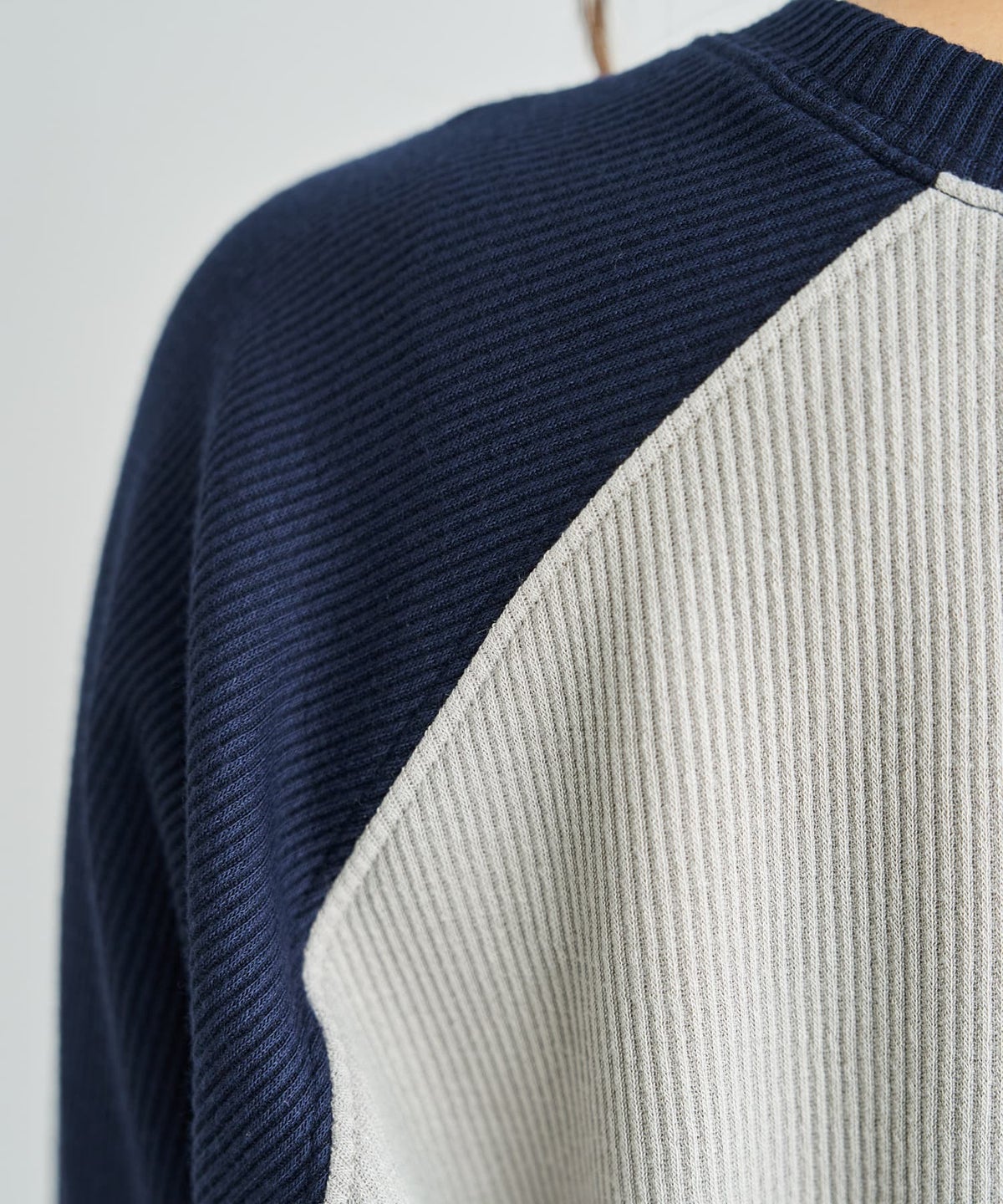 着用イメージ 166cm ネイビー