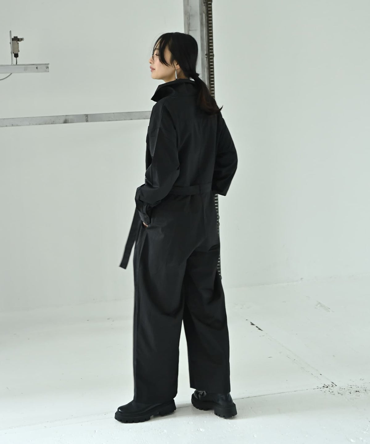 着用イメージ 167cm ブラック