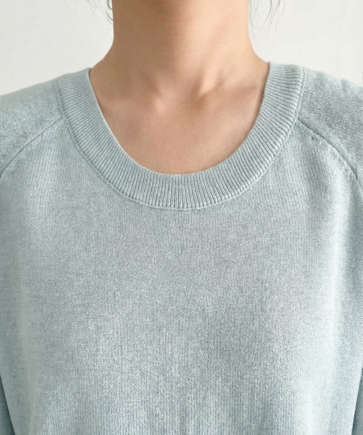 着用イメージ 163cm ミント