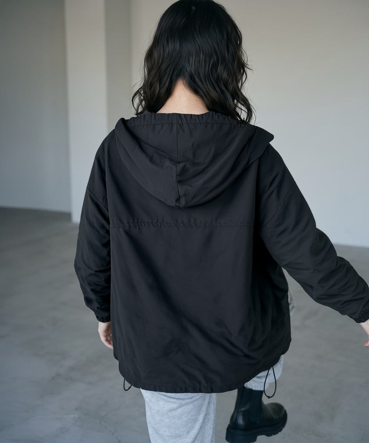 着用イメージ 170cm ブラック