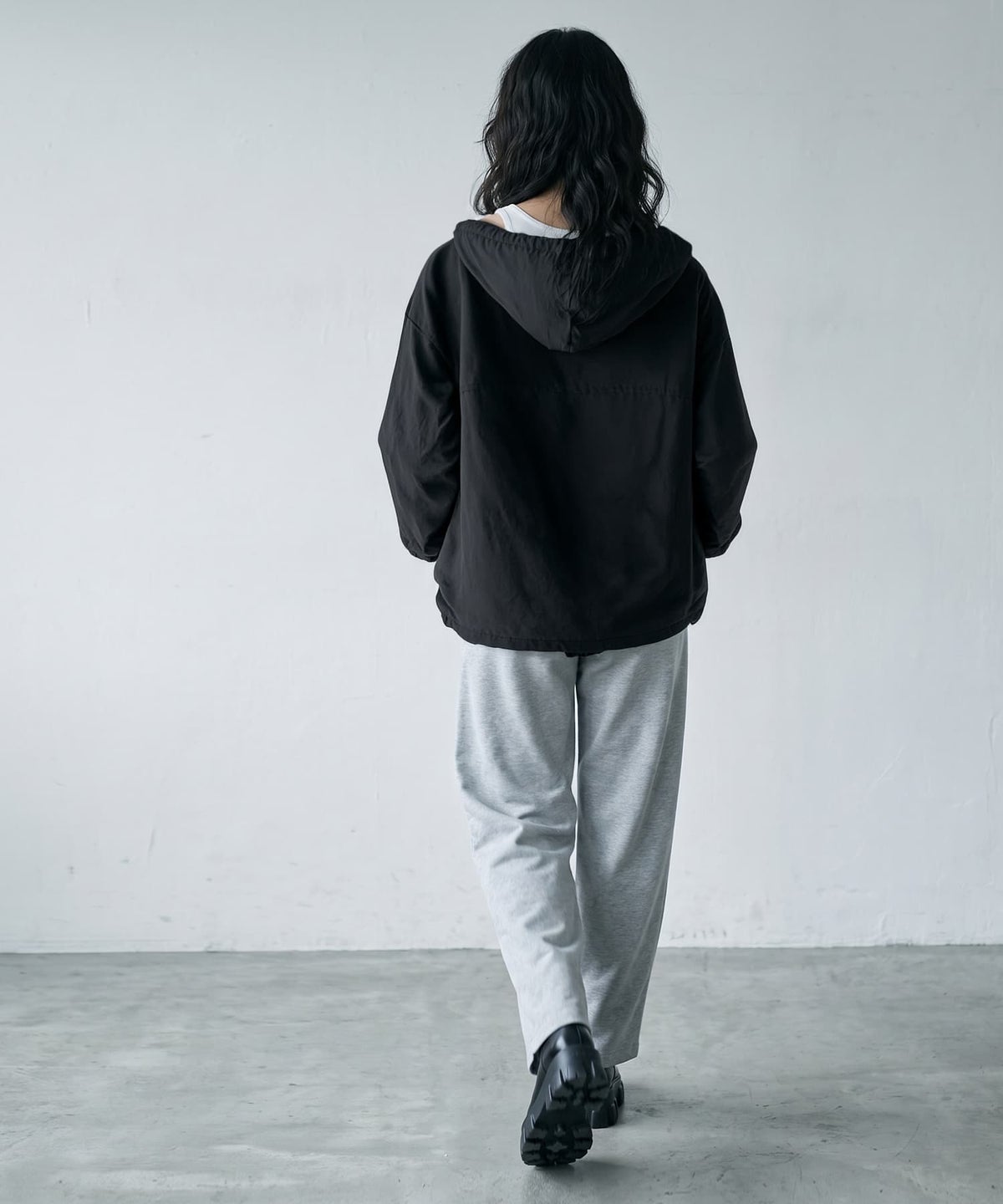 着用イメージ 170cm ブラック