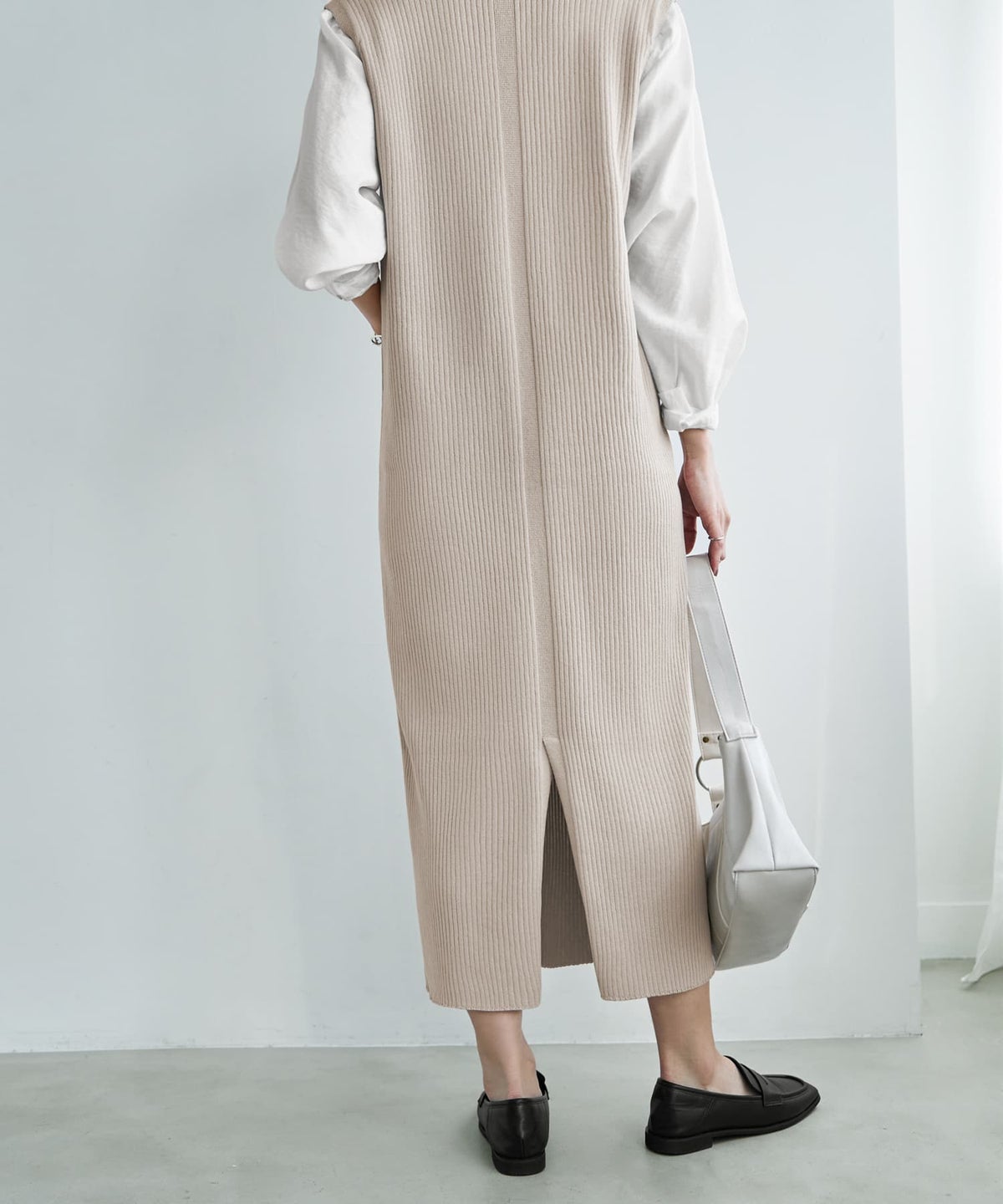 着用イメージ 166cm サンドベージュ 02サイズ