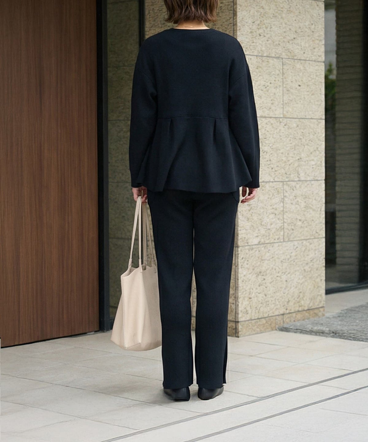 着用イメージ 163cm ブラック 02サイズ